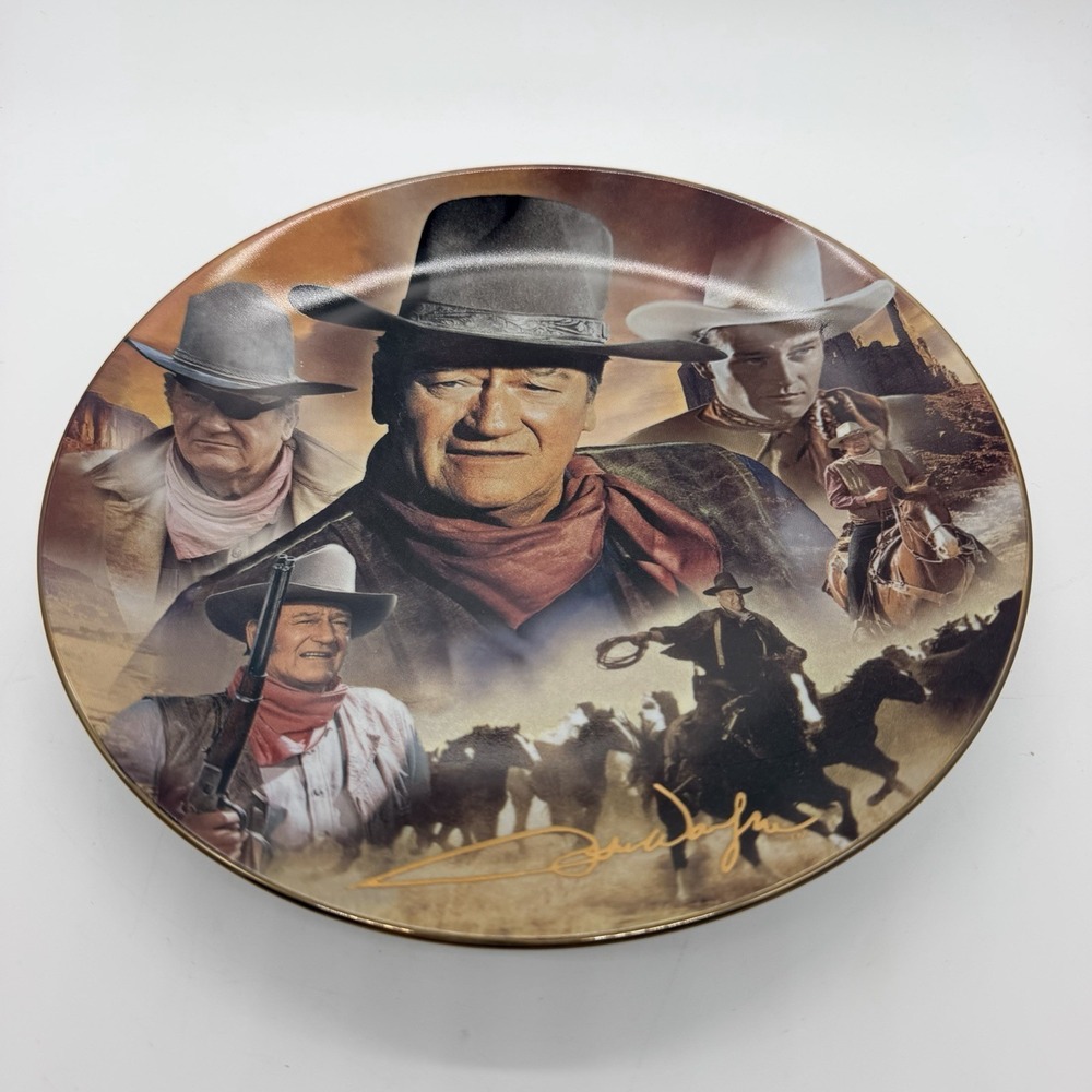 John Wayne Hero For A Century John Wayne Centennial Collector Plate 2006